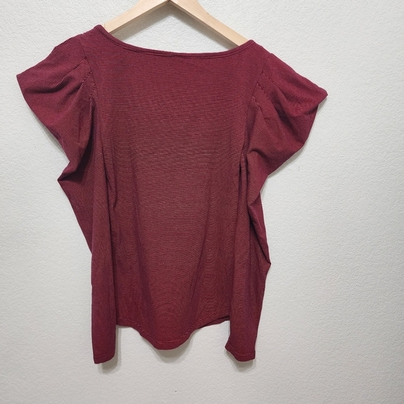 Free People Penelope Puffed Sleeve Top Size L - Picture 6 of 11